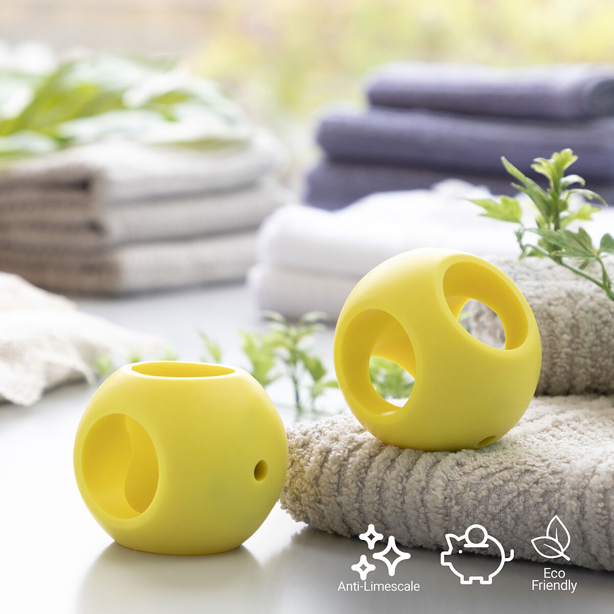 Set de Bile Magnetice Anticalcar Ioclean InnovaGoods 2 Unități